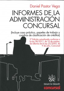 Daniel Pastor Vega Informe de la Admistracion Concursal